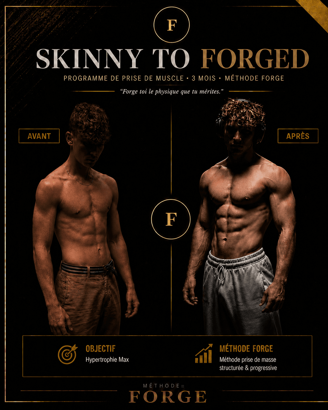 Affiche du programme Skinny to Forged